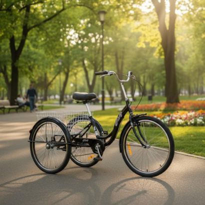 صورة دراجة 3 كفرات مقاس 26